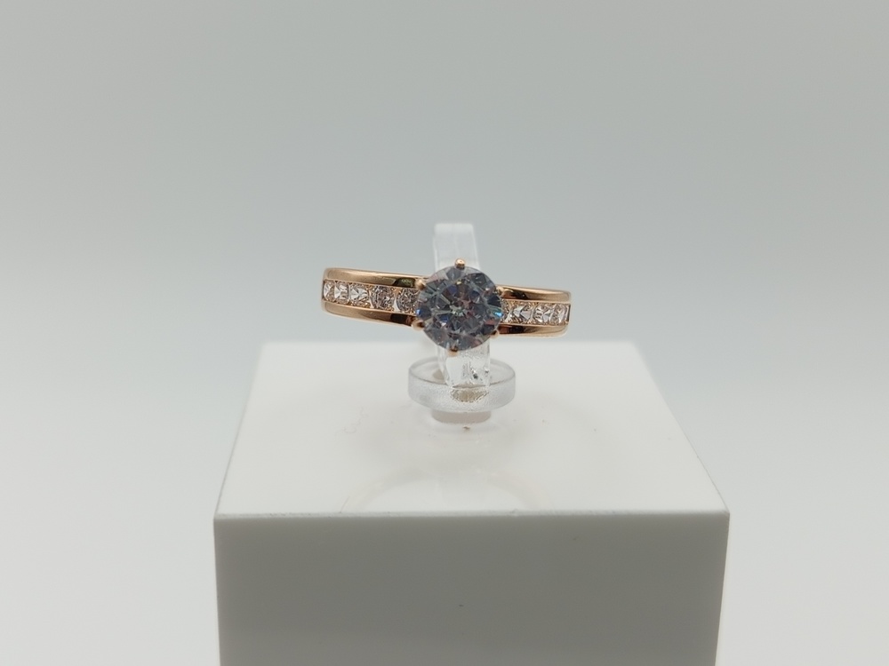 КОЛКМИ585 КОЛЬЦО С КАМНЯМИ (Au 585)