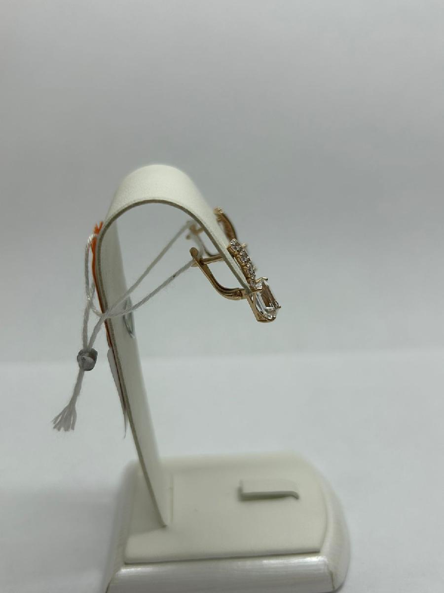 СЕРЬГИ С КАМНЯМИ (Au 585)