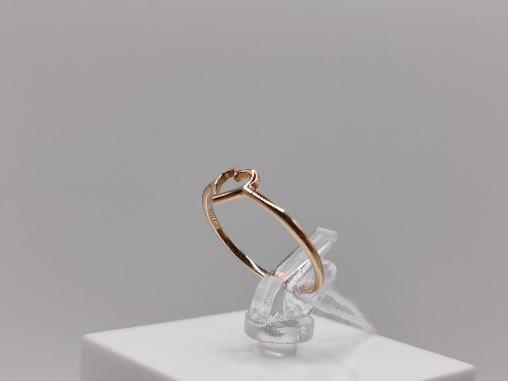 КОЛБКМ585 КОЛЬЦО БЕЗ КАМНЯ (Au 585)