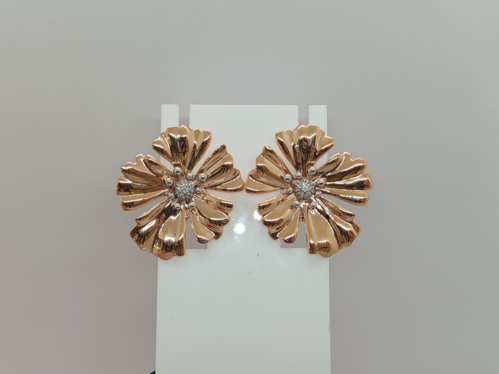 СЕРЬГИ С КАМНЯМИ (Au 585)