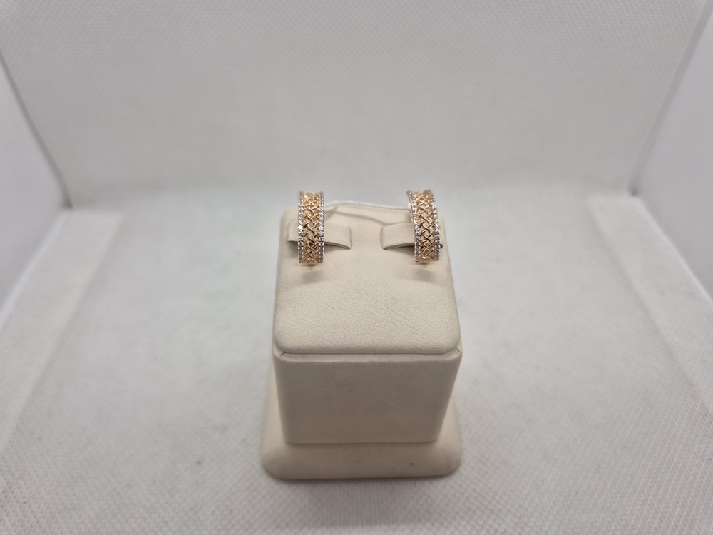 СЕРЬГИ С КАМНЯМИ (Au 585)