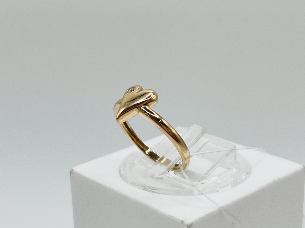 КОЛЬЦО С КАМНЕМ (Au 585)