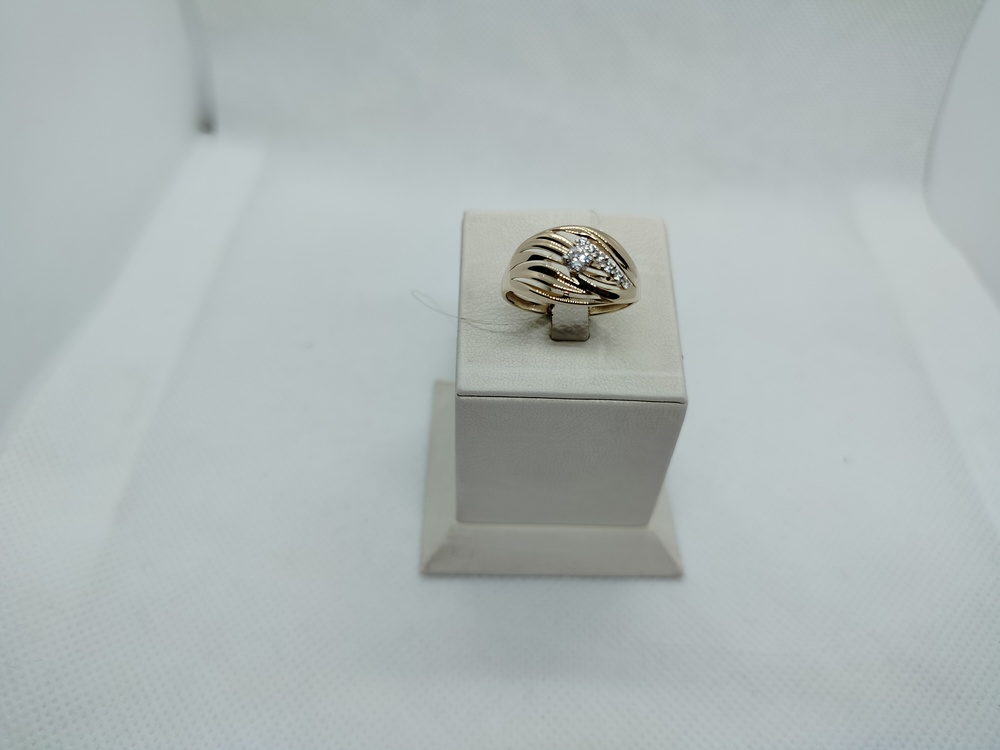 СЕРЬГИ С КАМНЕМ (Au 585)