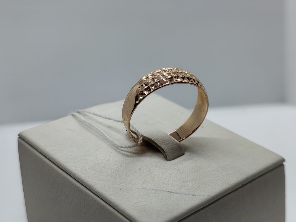 КОЛЬЦО БЕЗ КАМНЯ (Au 585)