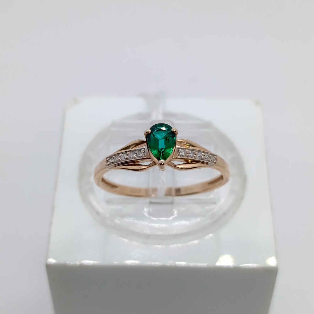 КОЛЬЦО БРИЛЛИАНТ Au 585