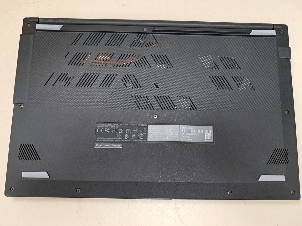 Ноутбук ASUS E1504F; Ryzen 5 7520U, AMD Radeon (TM) Graphics, 16 Гб, 500 GB, Нет