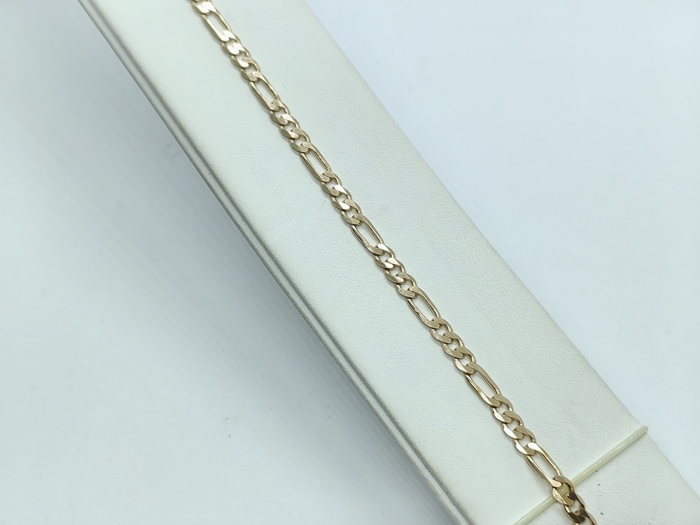 БРАСЛЕТ ПОЛНОВЕСНЫЙ Фигаро(картье) Au 585