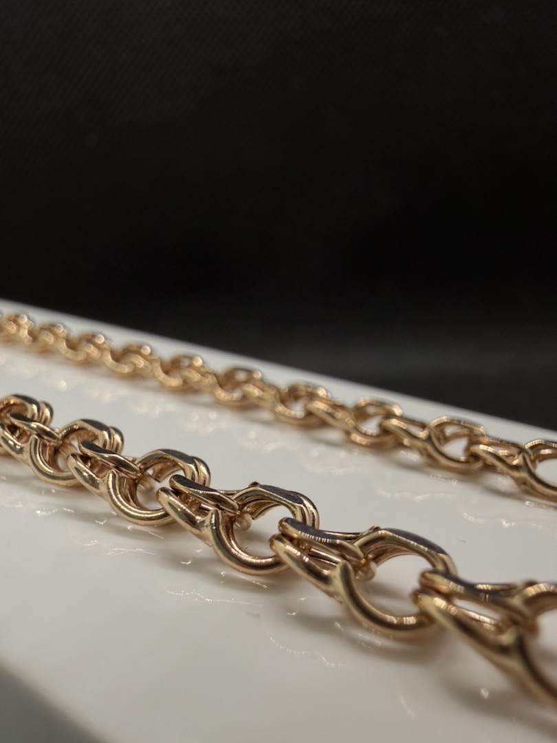 ЦПБС585 ЦЕПЬ ПУСТОТЕЛАЯ Бисмарк (Au 585)