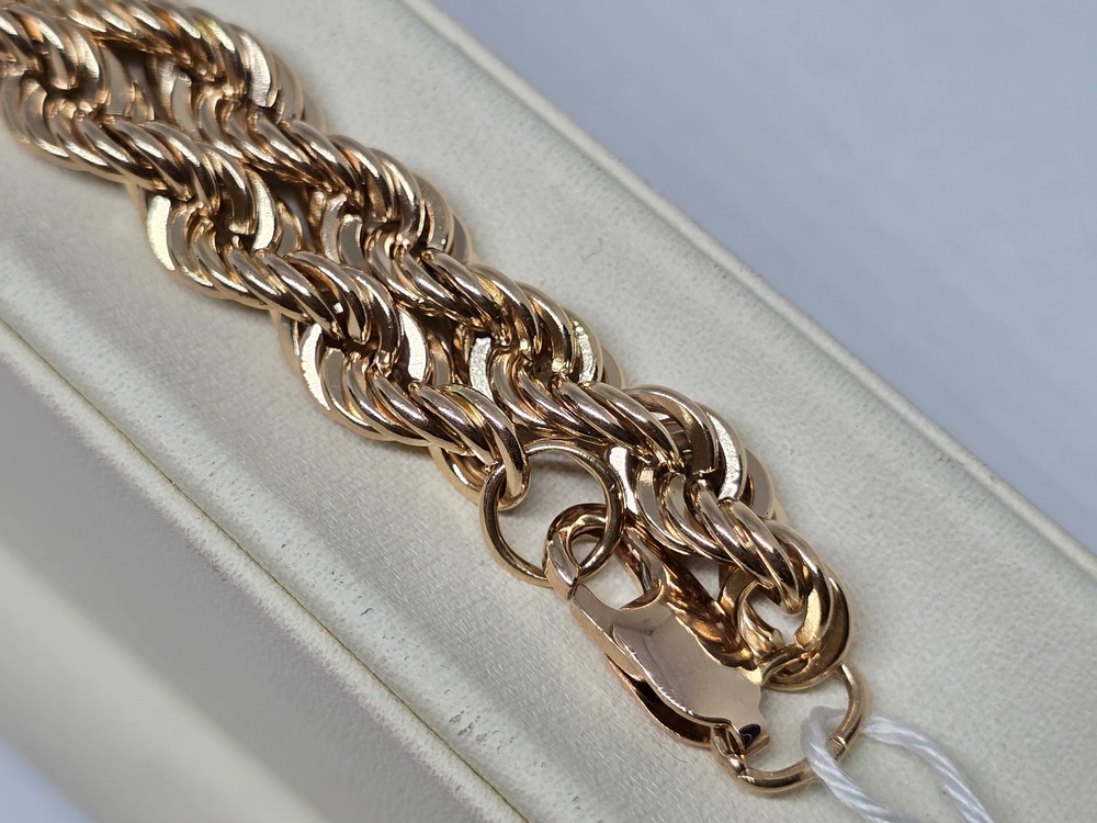 ЦЕПЬ ПОЛНОВЕСНАЯ Веревка (Au 585)