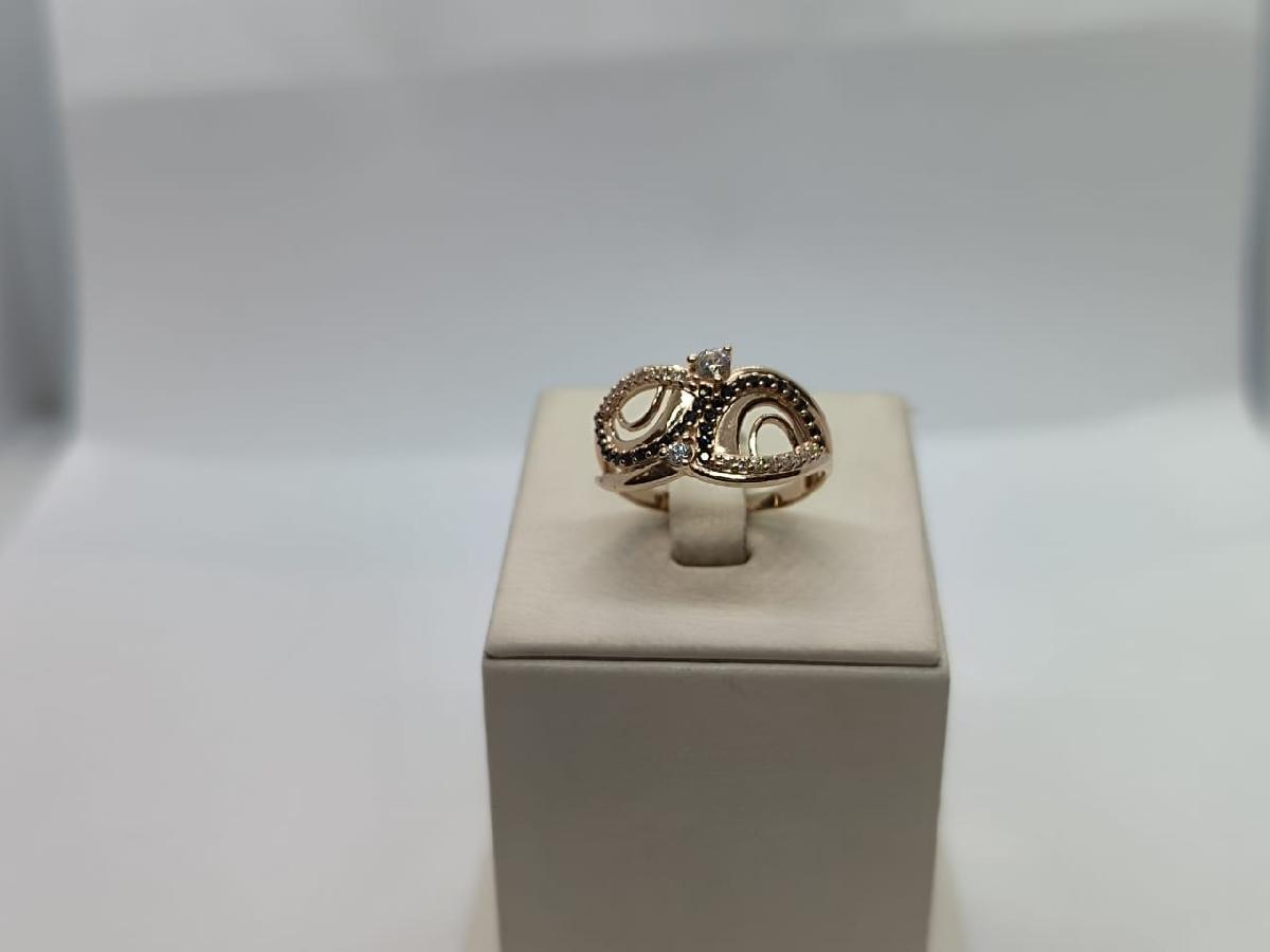 КОЛКМИ585 КОЛЬЦО С КАМНЯМИ (Au 585)