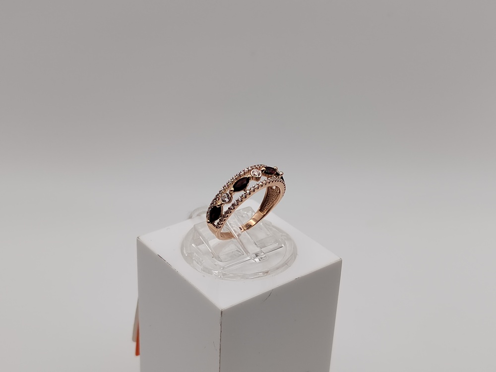 КОЛКМИ585 КОЛЬЦО С КАМНЯМИ (Au 585)