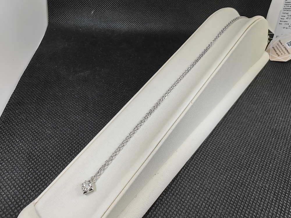 КОЛЬЕ БРИЛЛИАНТ (Ag 925)