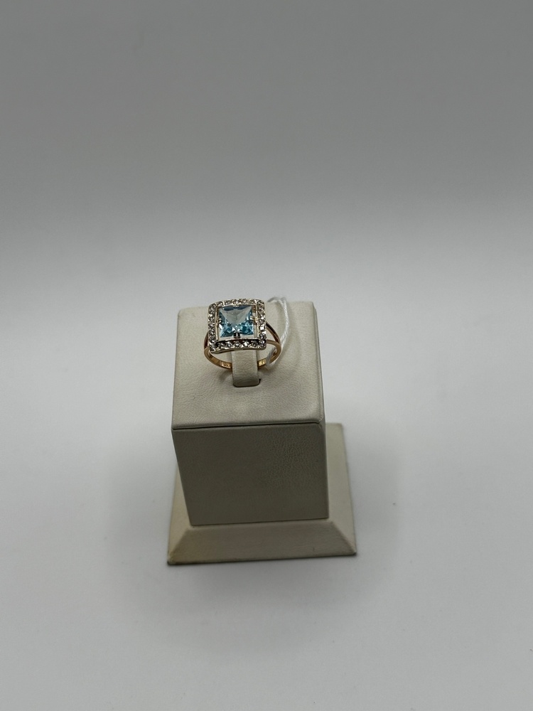 КОЛКМИ585 КОЛЬЦО С КАМНЯМИ (Au 585)