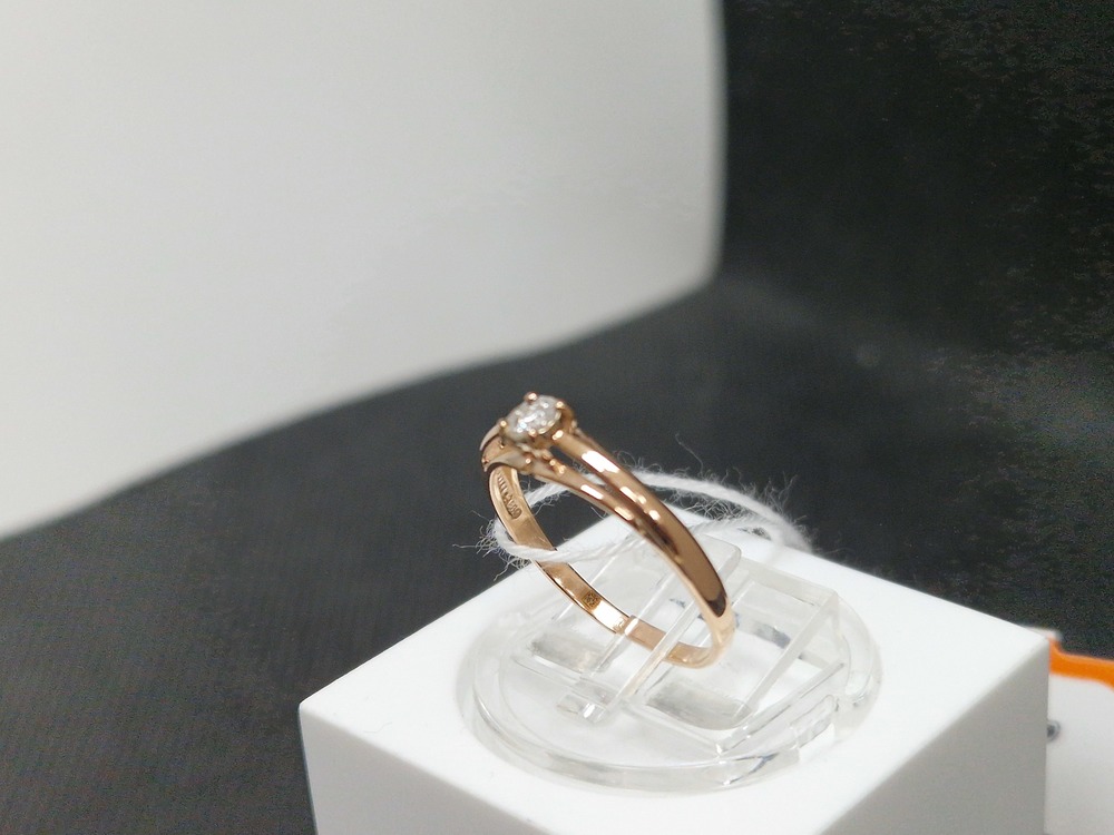 КОЛЬЦО БРИЛЛИАНТ Au 585