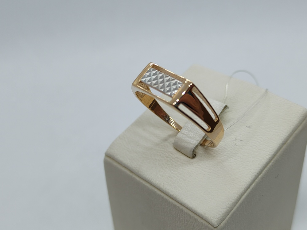 КОЛЬЦО ПЕЧАТКА без камня (Au 585)