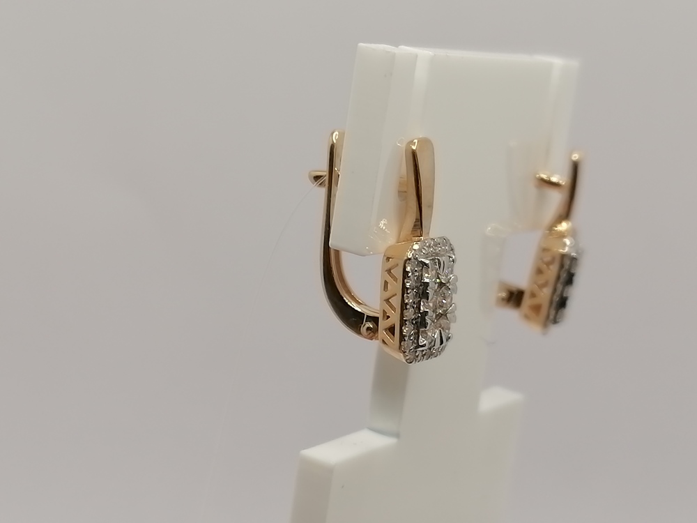 СЕРЬГИ БРИЛЛИАНТ (Au 585)