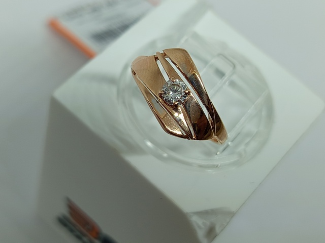 КОЛЬЦО С КАМНЕМ (Au 585)