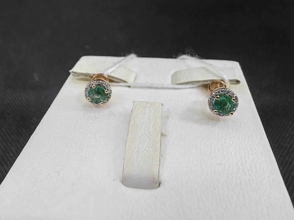 СЕРЬГИ БРИЛЛИАНТ (Au 585)