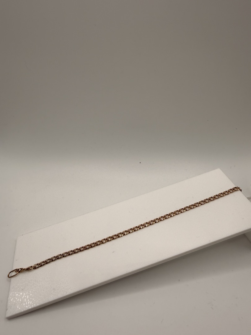 БРАСЛЕТ ПОЛНОВЕСНЫЙ Ромб двойной Au 585