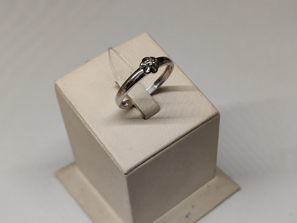 КОЛЬЦО БРИЛЛИАНТ (Ag 925)