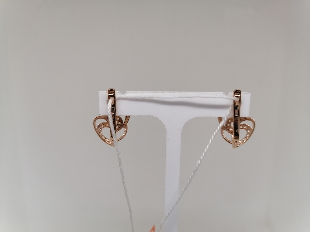 СЕРЬГИ С КАМНЯМИ (Au 585)