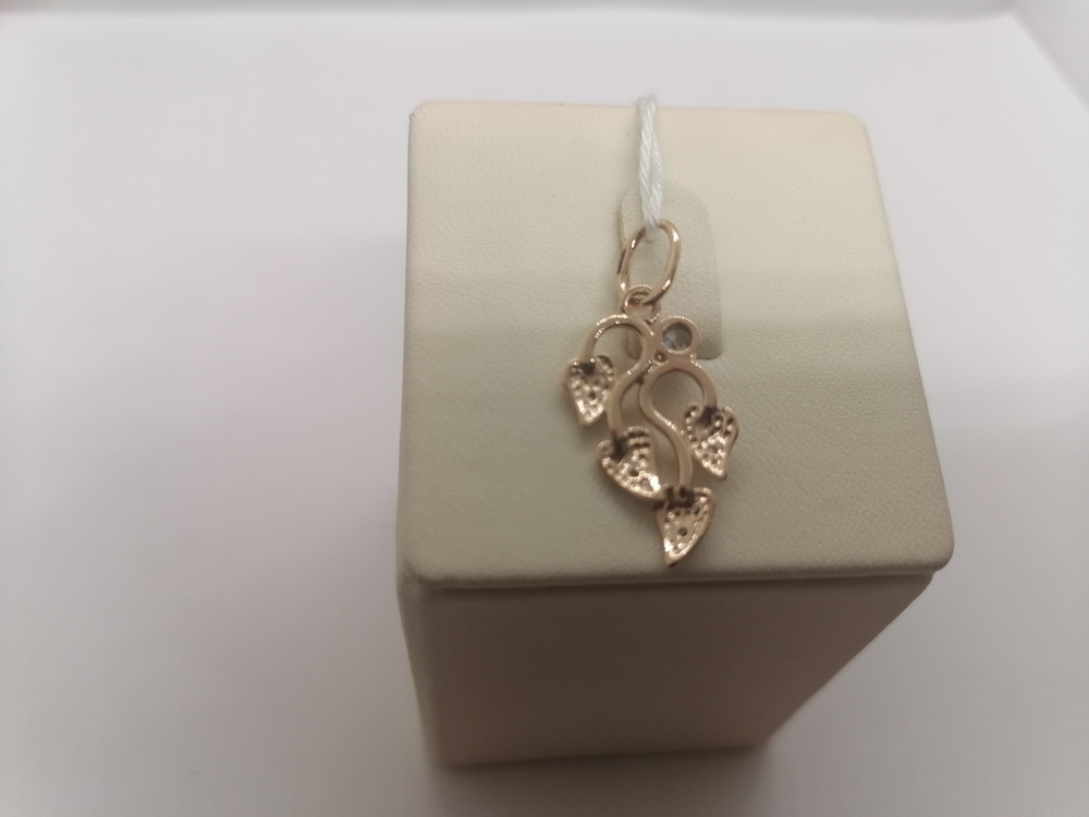 ПОДВЕСКА С КАМНЯМИ (Au 585)