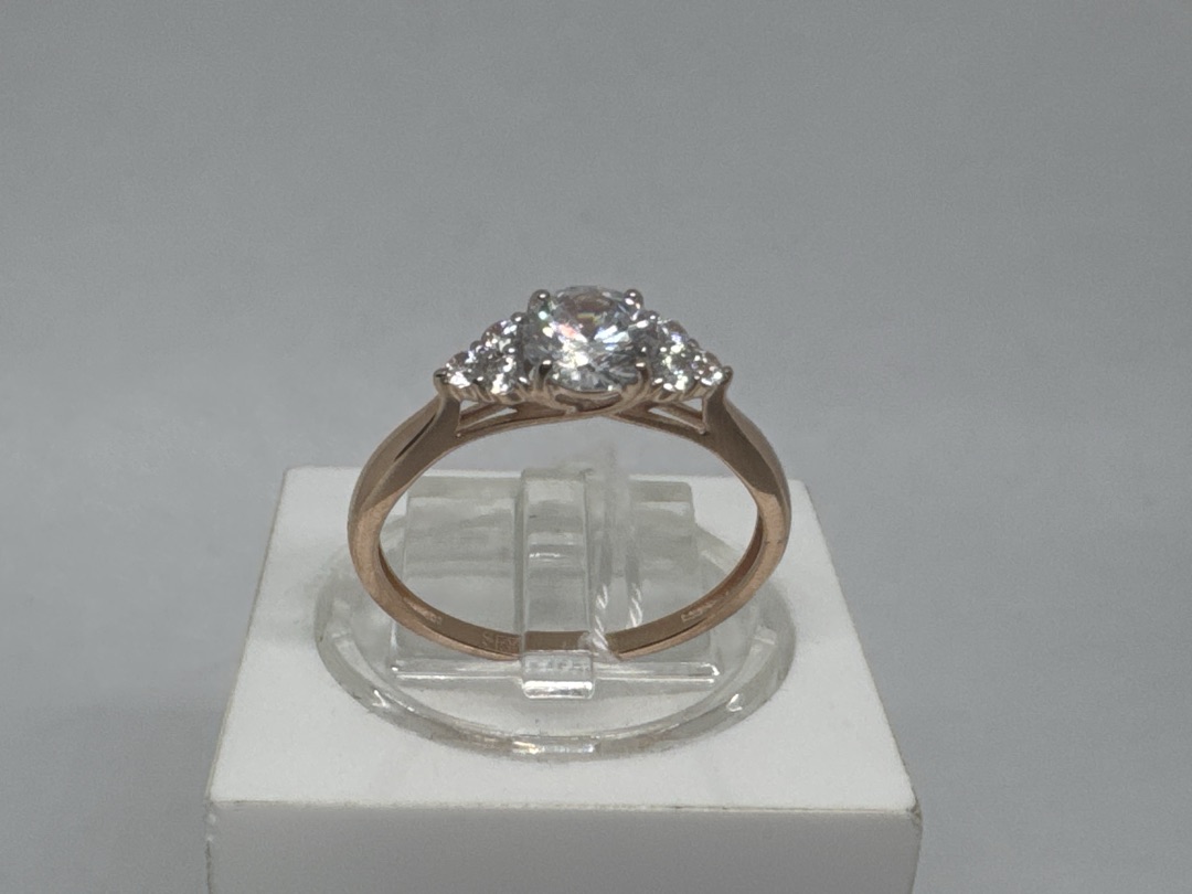 КОЛКМИ585 КОЛЬЦО С КАМНЯМИ (Au 585)