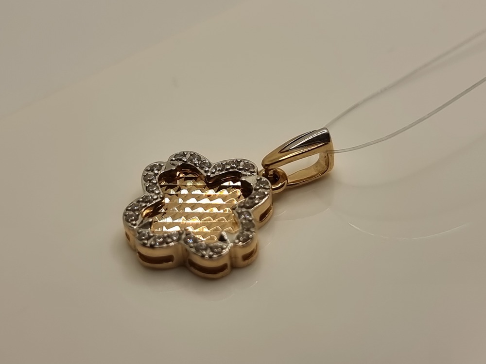 ПОДВЕСКА С КАМНЯМИ (Au 585)