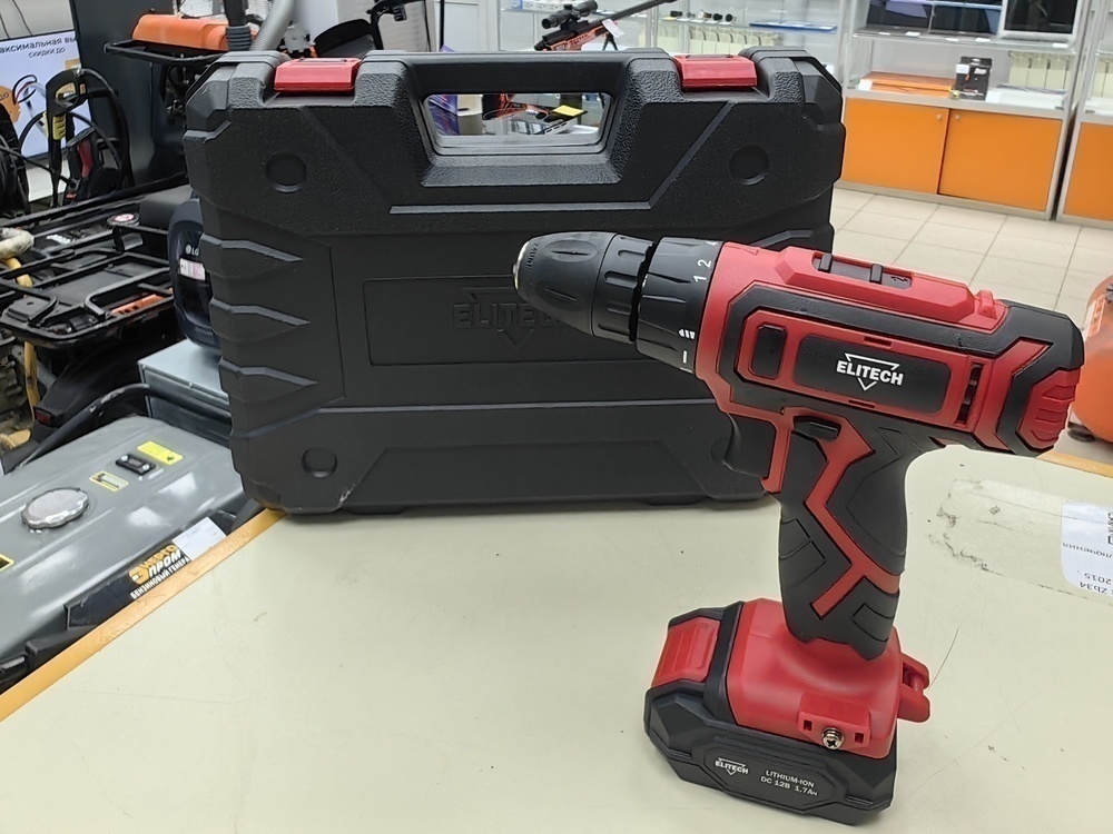 Шуруповерт Elitech ДА 122СЛ