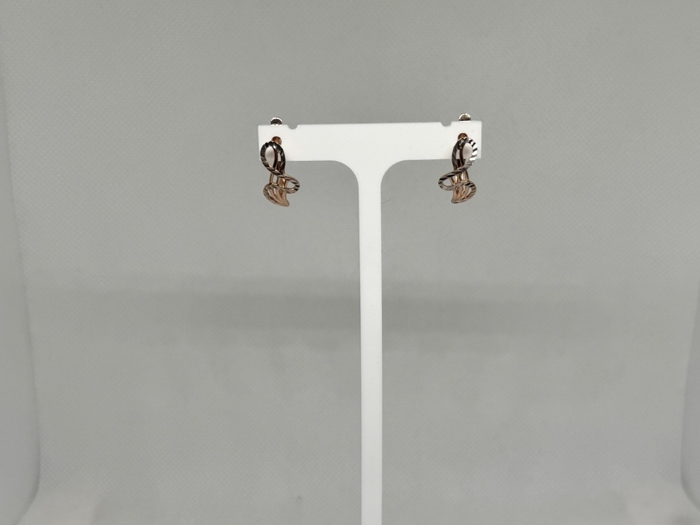 СЕРЬГИ БЕЗ КАМНЯ (Au 585)