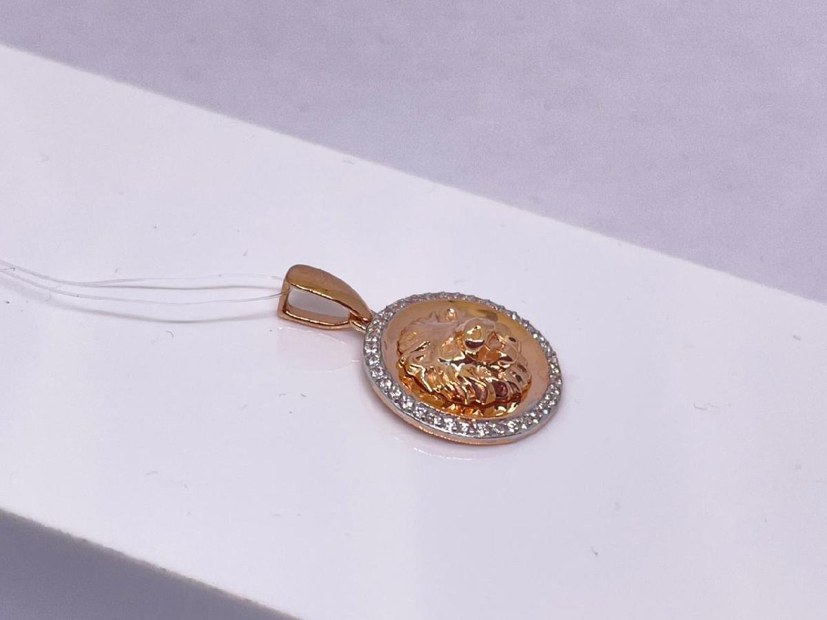 ПОДВЕСКА С КАМНЯМИ (Au 585)