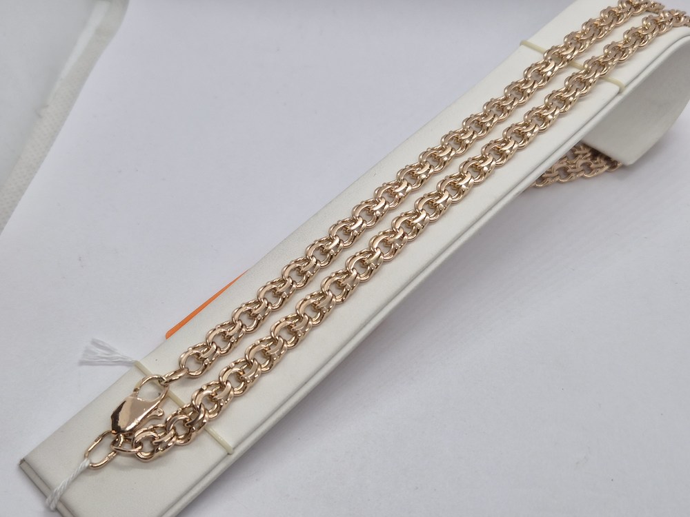 ЦЕПЬ ПОЛНОВЕСНАЯ Бисмарк (Au 585)