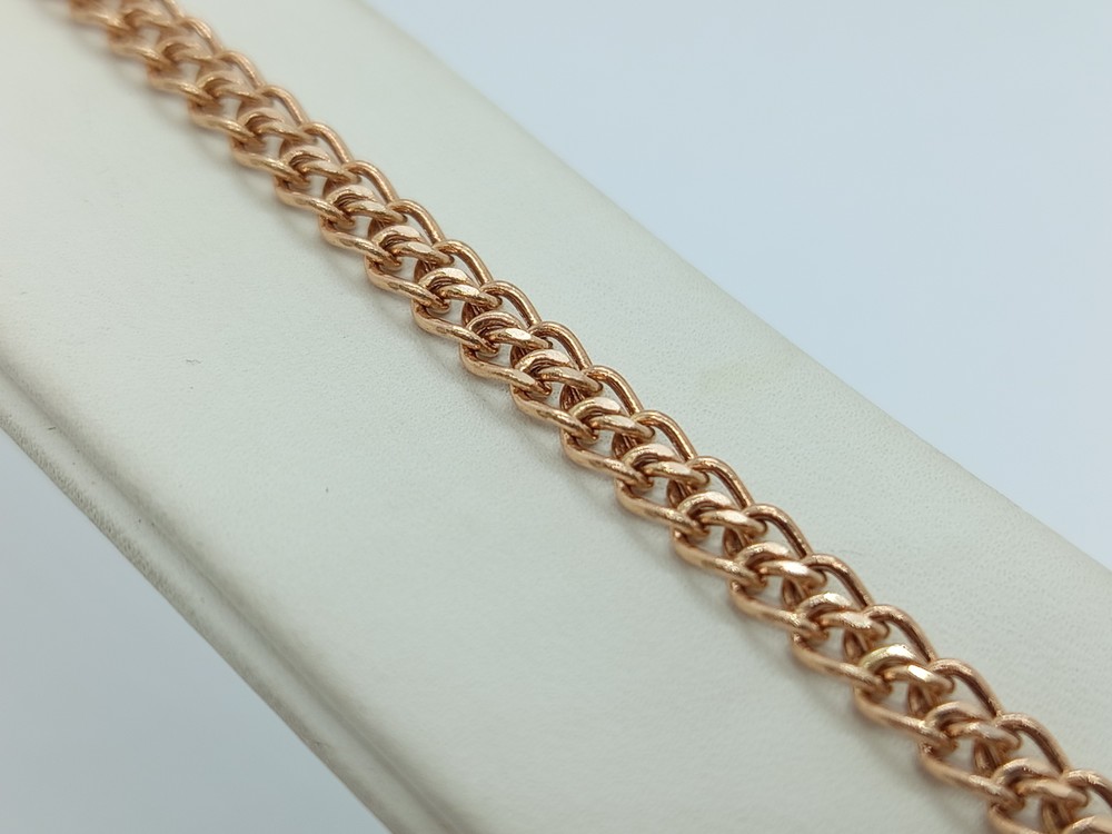 БРАСЛЕТ ПУСТОТЕЛЫЙ Царь (Au 585)