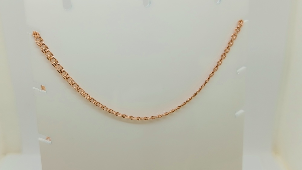 ЦЕПЬ ПУСТОТЕЛАЯ Лав (Au 585)