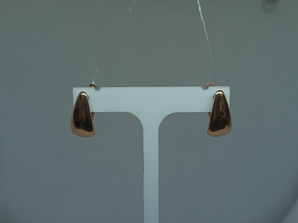 СЕРЬГИ БЕЗ КАМНЯ (Au 585)