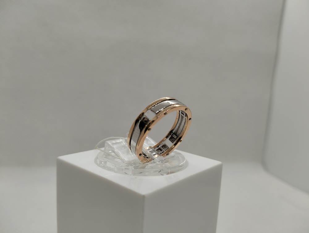 ЛТ-1/бк КОЛЬЦО ОБРУЧАЛЬНОЕ без камня (Au 585)