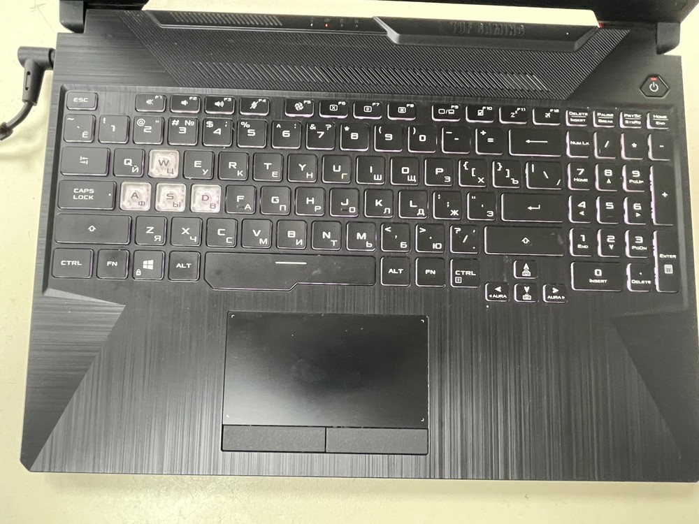 Ноутбук ASUS FX506I; Ryzen 5 4600H, GeForce GTX 1650, 8 Гб, 240 Гб, Нет