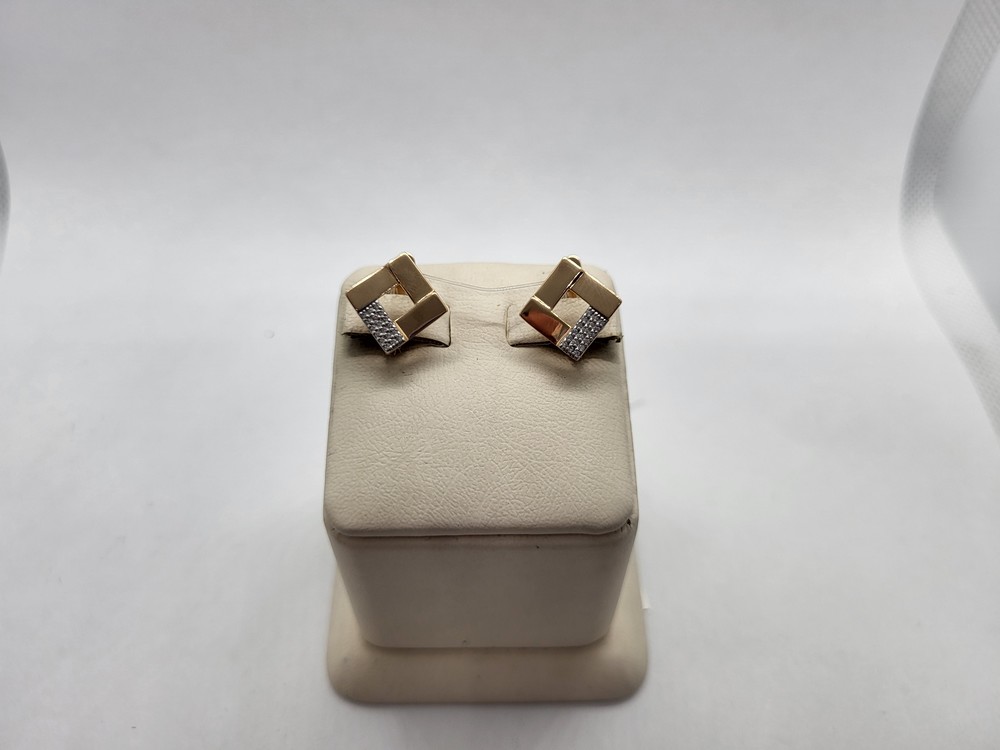 СЕРЬГИ С КАМНЯМИ (Au 585)