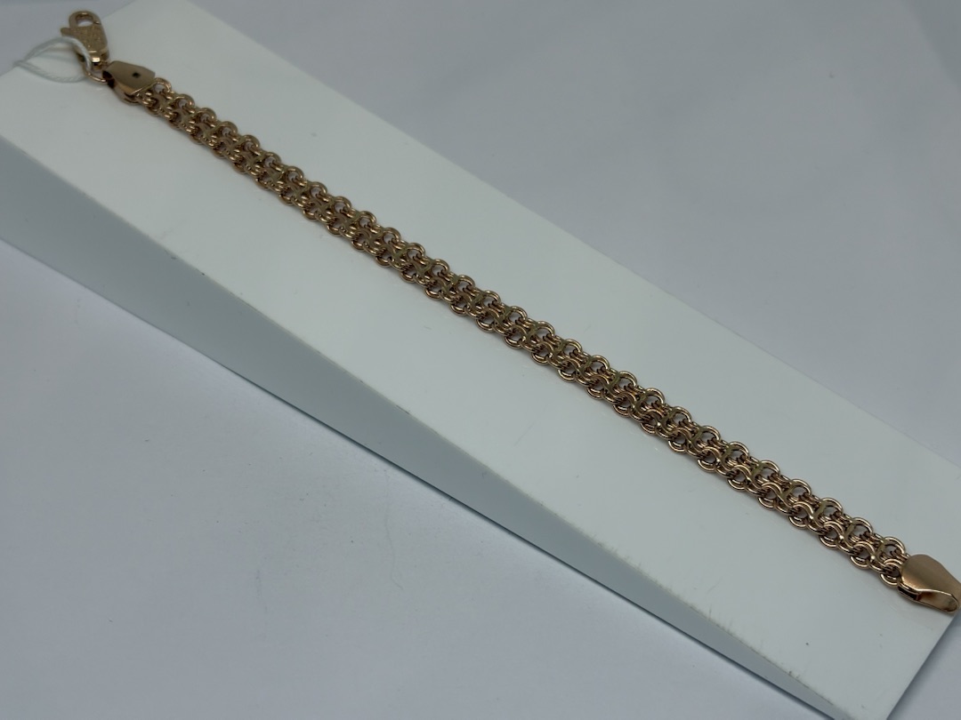 БРАСЛЕТ ПОЛНОВЕСНЫЙ Рамзес (Au 585)