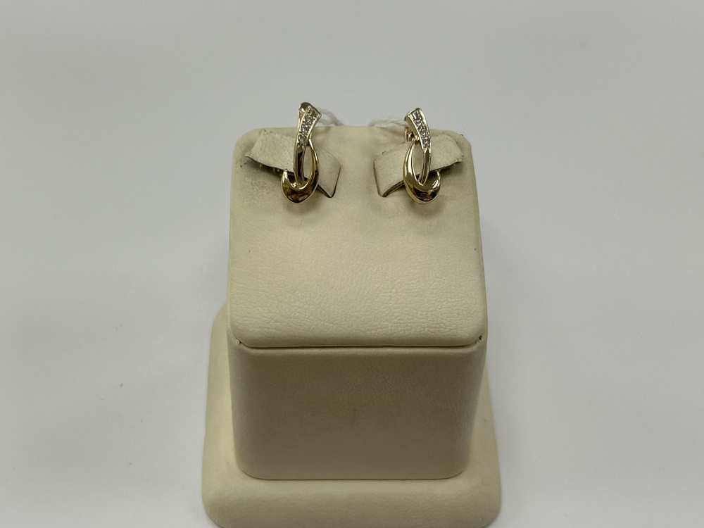 СЕРЬГИ С КАМНЯМИ (Au 585)