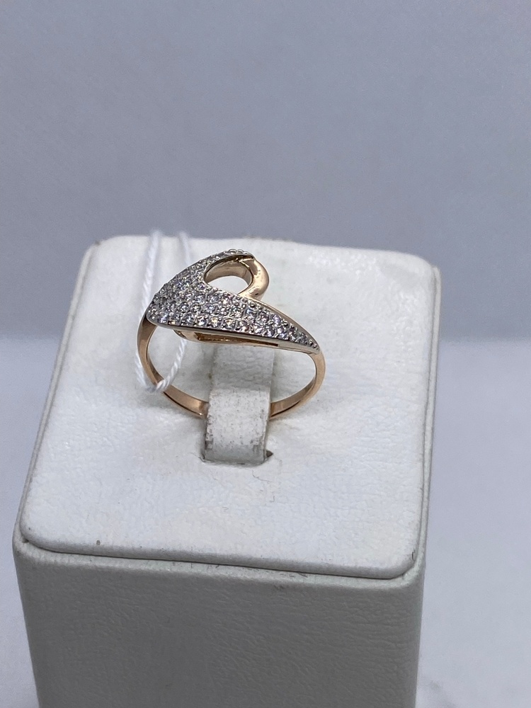 КОЛКМИ585 КОЛЬЦО С КАМНЯМИ (Au 585)