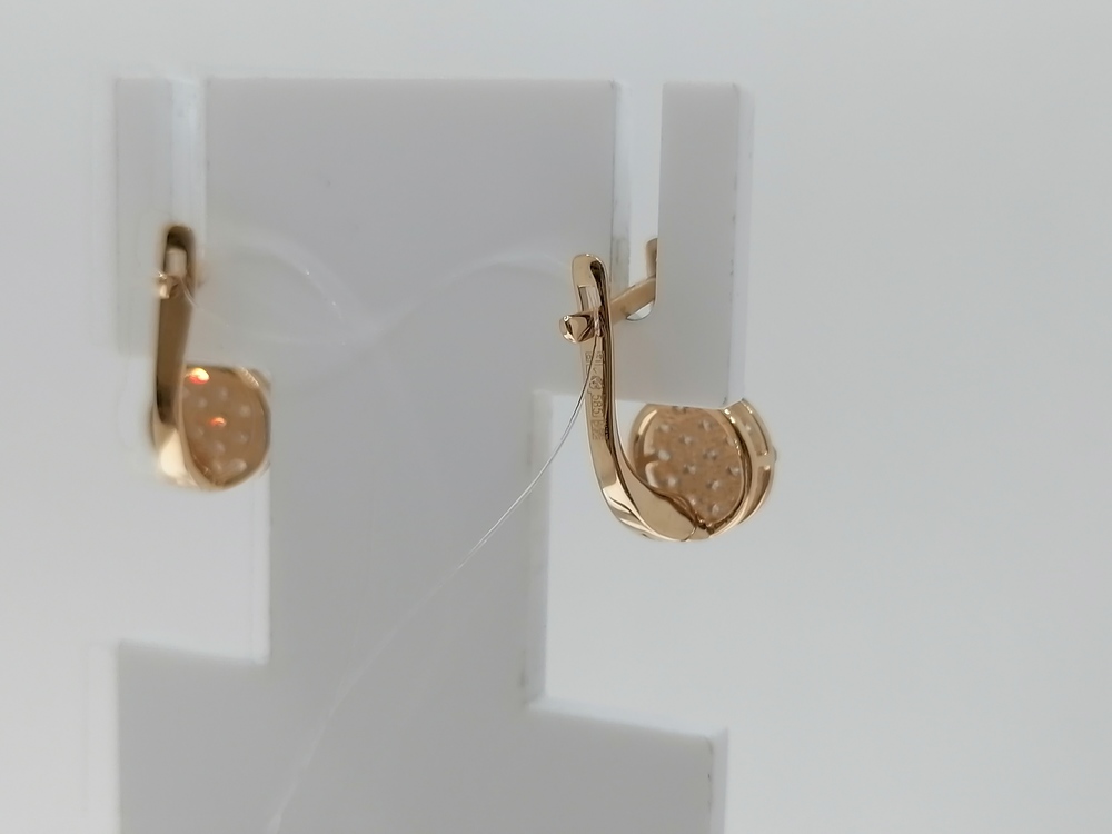 СЕРЬГИ БРИЛЛИАНТ (Au 585)