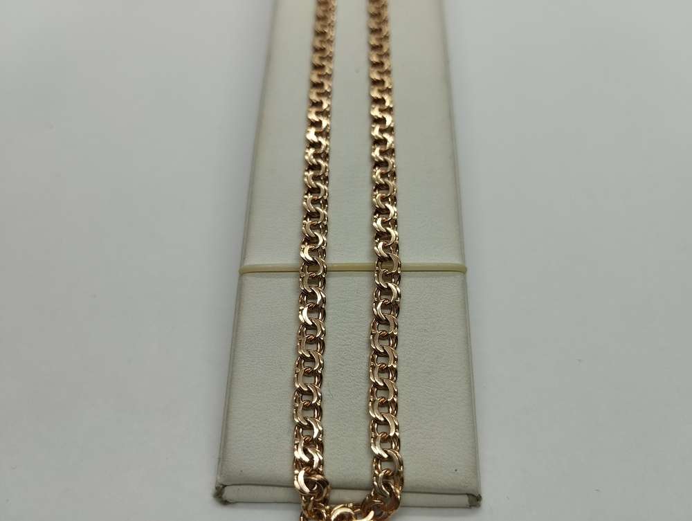 ЦЕПЬ ПОЛНОВЕСНАЯ Бисмарк (Au 585)