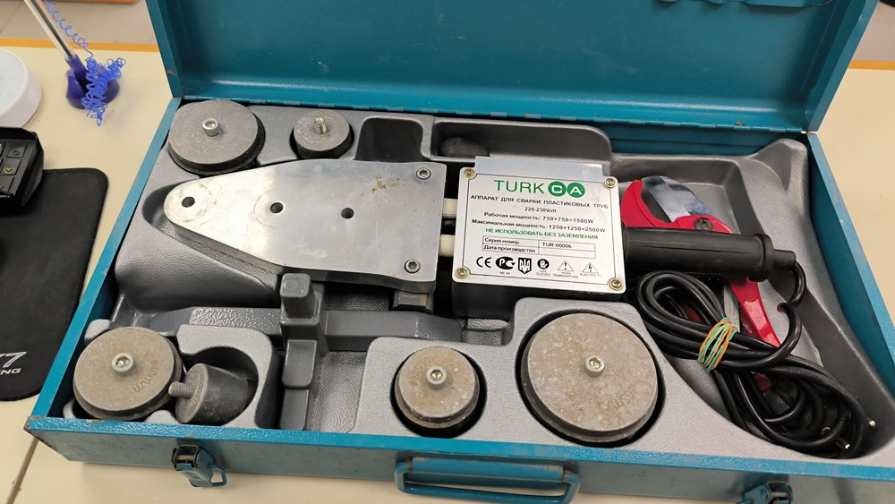 Паяльник полипропилена Turk tur-00006