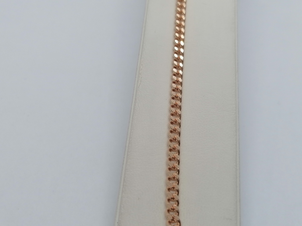 7100002П-20 БРАСЛЕТ ПУСТОТЕЛЫЙ Панцирное (Au 585)