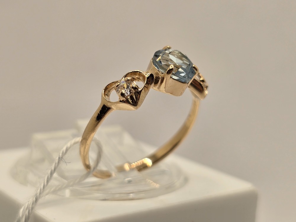 КОЛКМИ585 КОЛЬЦО С КАМНЯМИ (Au 585)