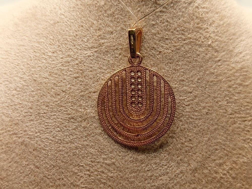 ПОДВЕСКА С КАМНЯМИ (Au 585)