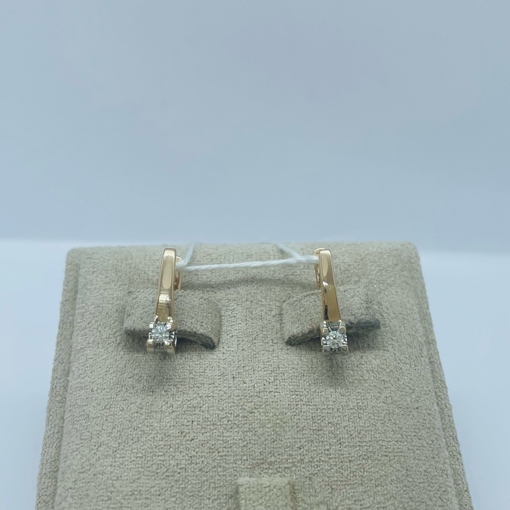 СЕРЬГИ БРИЛЛИАНТ (Au 585)