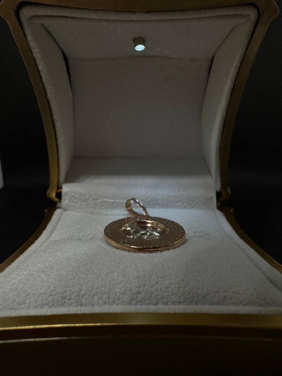 ПОДВЕСКА ЗНАК ЗОДИАКА ЛЕВ (Au 585)