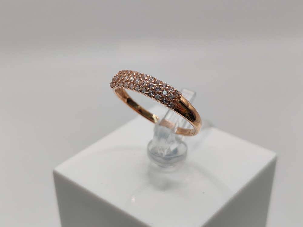 КОЛКМИ585 КОЛЬЦО С КАМНЯМИ (Au 585)